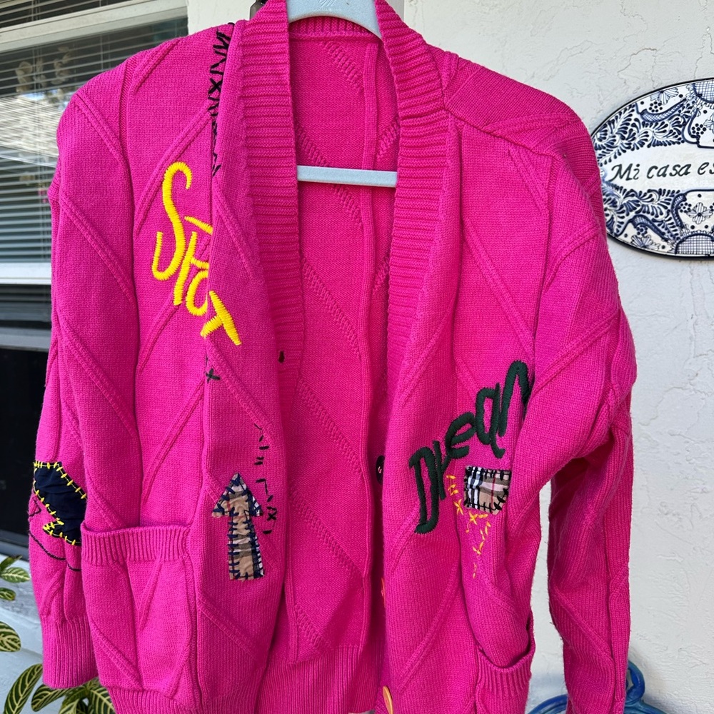 Stylish Pink Women's Sweater